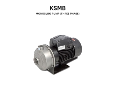 Monobloc Pump, KSMB 116, 1 HP, Three Phase, 415 Volts, Size 40mm X 32mm