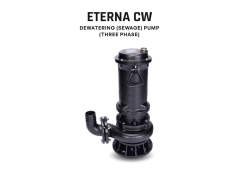 Sewage De-watering Submersible Pump, ETERNA 7500 CW 4P, 10 HP, Three Phase